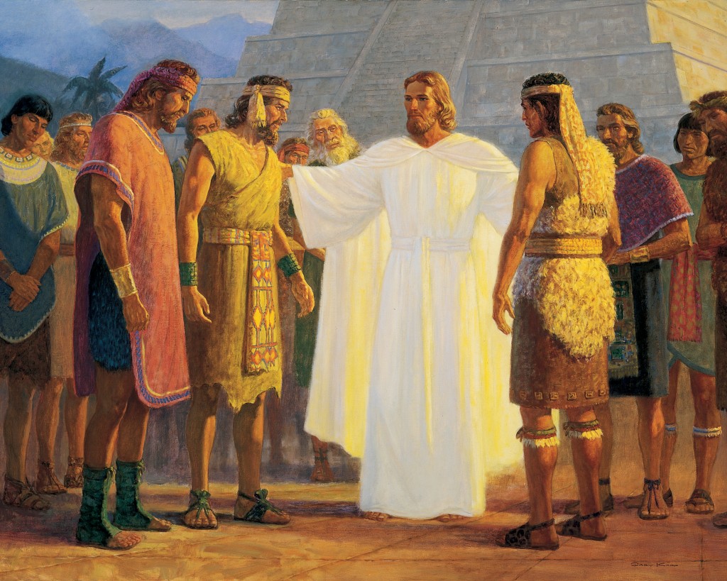 Jesus Cristo chamando apóstolos nas américas
